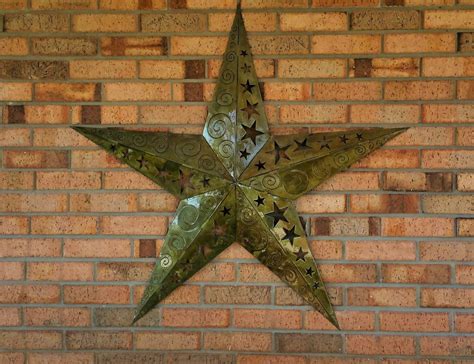 metal stars on outside of houses|large metal star wall decor.